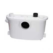 Aquari Max Domestic Sanitary Macerator Waste Pump White 4 Inlets