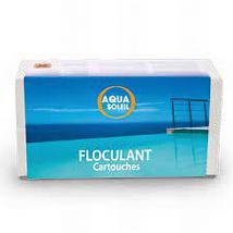 Floculant piscine 8 cartouches de 125 gr - 704301 Aqua Soleil