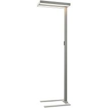 Led Floor Lampdimmable 'Logan' made of Aluminium for Office & Workroom