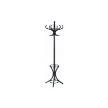 Casart - Floor Standing Coat Jacket Stand Solid Wood Hanger with Umbrella Rack
