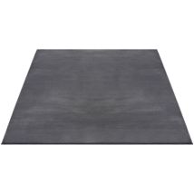 Floornovo Hochflor Teppich Grau Einfarbig - 220 X 160 Cm - Besonders Weicher Teppich Wohnzimmer & Badezimmerteppich - Pflegeleicht - Vielseitig 