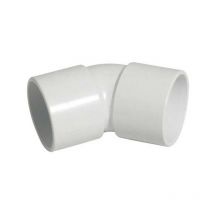 WS18W Floplast 32mm 135deg Bend abs Solvent White