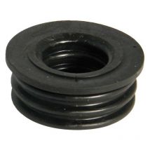 Floplast - SP10 Rubber Boss Adaptor 32mm Push Fit Black 110mm Soil System