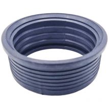 Floplast - SP12 Rubber Boss Adaptor 50mm Push Fit Black 110mm Soil System