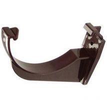 Floplast - RK1BR Fascia Bracket Brown 112mm Half Round Gutter