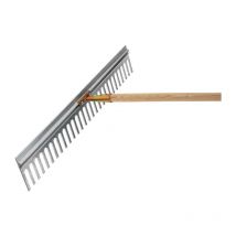 Alu-Rechen Arbeits-B.750mm Zinken-L.80mm 28 Zinken