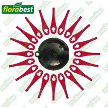Florabest - Coupe-bordures frta 20 A1 282271 - 20 lames de rechange + 1 disque de coupe