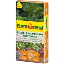 Kübelpflanzenerde mediterran 40L, Palmenerde, Oleandererde, Olivenerde, Dachgarten, Dachgartenerde - Floragard