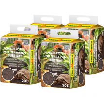 Floragard - Schildkröten - und Terrariensubstrat 80 l (4 x 20L)