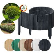 Beeteinfassung 100 x 40 cm Anthrazit Rasenkante - Floranica