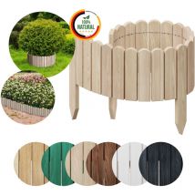 Flexibler Rasenkante 100 x 30 cm Unbehandelt - Floranica