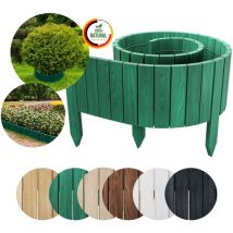 Rollborder ii Gartenzaun 200x20 cm Grün - Floranica