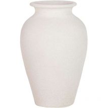 Florero Cerámica Blanco 22x22x30 Cm