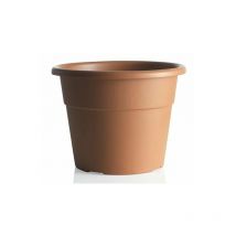 Florero Campana En Plastico Bama 30135 Hedera Terracota Cm. 35 Plantas Flores