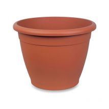 florero naxos 18 cm - Chocolate