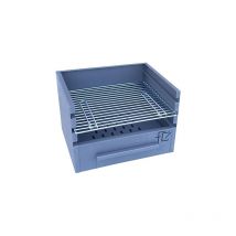Cajón Barbacoa 3 Alturas 500 x 450 mm. para Leña y Carbón - Flores Cortes