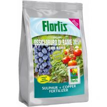 FLORTIS CONCIME 'OSSICLORURO DI RAME 30%' Kg. 1 PER GIARDINO AGRICOLTURA