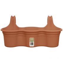 Balconetta mediterran balcony hanger trio terracotta - Florus