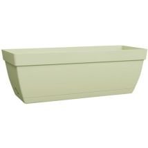 Balconière Paris 50 cm – Plastique 100 % recyclé – Longueur 28 cm – Hauteur 17.5 cm – Capacité 12 L – Résistance au gel – FLORUS