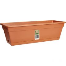 Fioriera mediterran balcony trough 50CM terracotta - Florus
