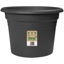 Florus - Pot Mediterran Cilindro 35cm Anthracite