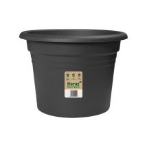 FLORUS - Pot Mediterran Cilindro 40cm anthracite