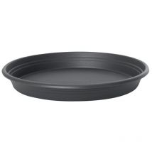 FLORUS - Soucoupe universelle ø 25 cm anthracite