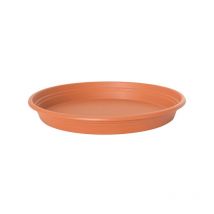 FLORUS - Soucoupe universelle ø 25 cm terre cuite