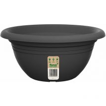 Vaso tondo mediterran bowl 40CM antracite - Florus