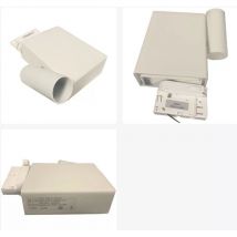 Flos - F2449009 Fort knox 2 trac White track projector for 35W Gx8.5 CDM-R111 bulb