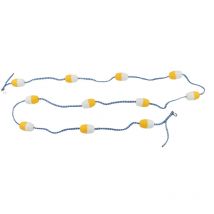 Jeffergarden Float Lane Line 5M 7CM pvc Réutilisation Piscine Sécurité Diviseur Corde pour Piscine Intérieure