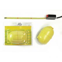 Flotteur plastique lacabac jaune