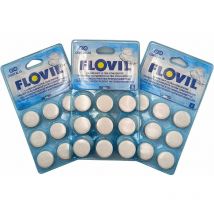 Clarifiant Ultra concentré, pour Tous Types de filtres piscines - Lot de 27 pastilles - Made in France - Flovil