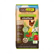 Flower - Substrato Compost Orgánico vitalfem 20 l