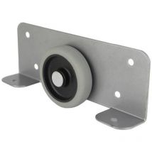 Roue de meuble semi-encastrée D-50 Mod.Floyd Gris