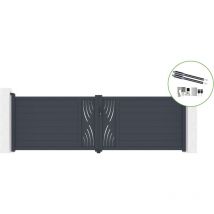 Portail battant 4m VELETA H.120cm alu + motorisation RANGER B150