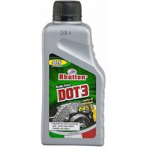 Rhutten liquido olio freni per Auto Moto DOT 3 protezione anticorrosivo – 250 ml