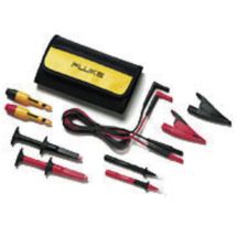 Fluke - TLK281-1 Sicherheits-Messleitungs-Set Lamellenstecker 4 mm Lamellenstecker 4 mm 1.50 m Schwarz