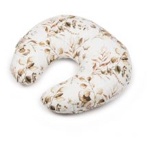 Coussin d'allaitement Petit en Coton Coussin de Cou pour l'allaitement avec Housse Amovible pour Bébé pour Un Allaitement et Une Alimentation