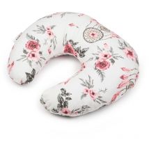 Coussin d'allaitement Petit en Coton Coussin de Cou pour l'allaitement avec Housse Amovible pour Bébé pour Un Allaitement et Une Alimentation
