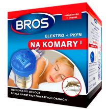 BROS Elektrogerät + 60-Nächte-Mückenschutzflüssigkeit