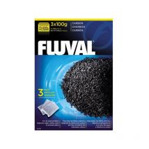 Lot de 3 charbons 100 g - Pour aquarium - Fluval