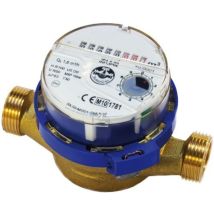 Powogaz - 1/2inch (3/4 Inch) 16 M3/h Flux De Compteur D'Eau De Haute Qualité Eau Froide