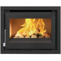 Fm Biomasa - Insert de cheminée en acier 13.5 Kw acier
