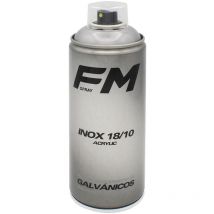 FM - pintura spray acero inox 18/10 400ml bote , Pintura en spray acero inoxidable Indicado preferentemente para aplicar sobre acero inoxidable Dado