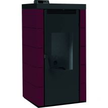 Fm Poêle à granulés BP-700 17,5kW Rouge