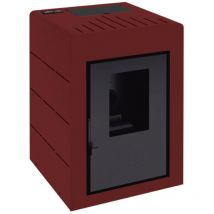 Fm Poêle à granulés BP-CH0 4,6kW Rouge