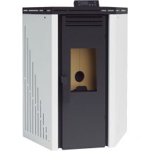 Fm Calefaccion - fm Poêle à granulés d'angle BP-101R 9,5kW Blanc