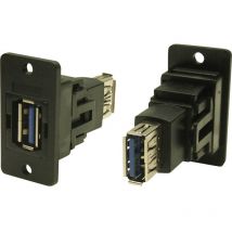 Fm slim ft USB3 a-a 3.2 Adaptateur/prolongateur encastrable CP30605NX1 Cliff Contenu: 1 pc(s)