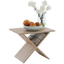 Table basse couleur de chêne FMD